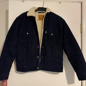 Levis Sherpa Womens Corduroy Jacket